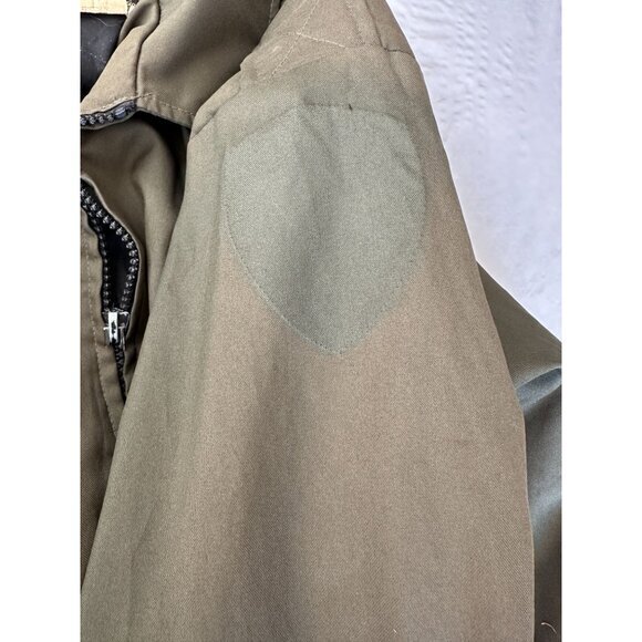 Quartermaster Law Pro mens Green Jacket XL‎ long sleeve collared polyester - Picture 7 of 9